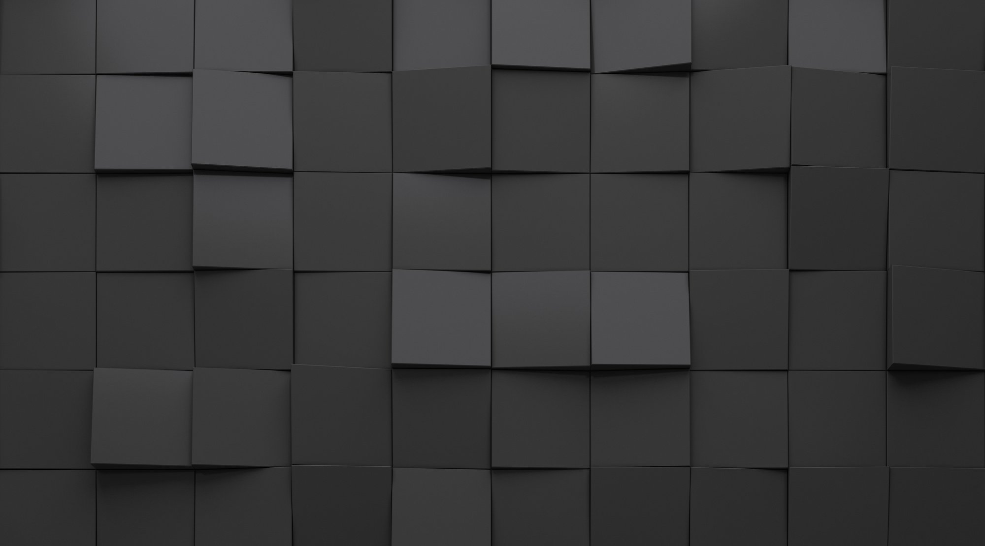 Black Abstract Geometric Pattern